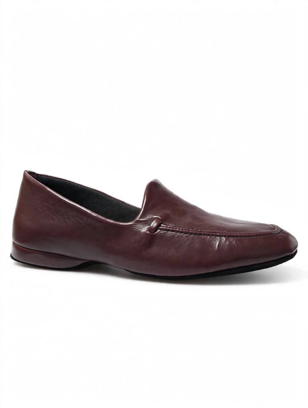NEW L.B. EVANS men's sheik loafer in burgundy